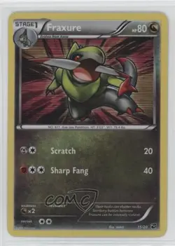 Fraxure Pokemon Dragon Vault Mini-Set #15 - Image 1
