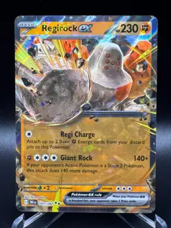 Pokemon Regirock ex #101/182 English Destined Rivals - Image 1