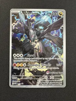 Pokemon TCG - N's Zekrom #031 POKEMON CENTER Promo Ascended Heroes NM - Image 1