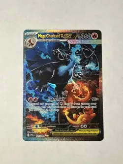 Pokemon Phantasmal Flames - Mega Charizard X ex 125/094 SIR - NM - Image 1