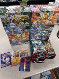 (not orignal) Pokemon TCG Stellar Crown SV07 Booster Box Factory Sealed - Image 1