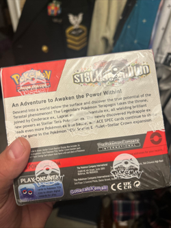 (not orignal) Pokemon TCG Stellar Crown SV07 Booster Box Factory Sealed - Image 2