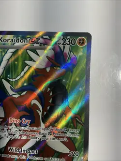 Koraidon ex 231/198 Sv01: Scarlet & Violet Base Set Holo Pokemon TCG Full Art - Image 5
