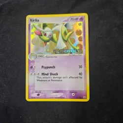 Pokemon Card | Pokemon EX Emerald Holo Stamped Kirlia 33/106 | LP - Image 3