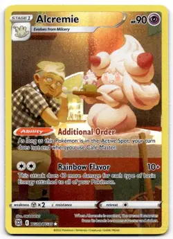 Alcremie TG08/TG30 Holo Brilliant Stars Trainer Gallery Pokemon Holo NM - Image 1