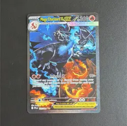 Pokemon Mega Charizard X EX Holo Special Illustration Rare 125/094 360 HP - Image 1
