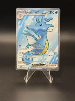 Pokemon Shrouded Fable Kingdra ex Full Art Holo 080/064 - Image 1