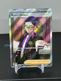 Boss's Orders 256/217 Full Art Ascended Heroes Pokemon English Near Mint TCG NM - Image 1