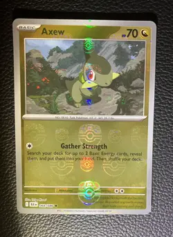 Pokemon TCG Axew (068/086) Black Bolt (Master Ball) - Image 1