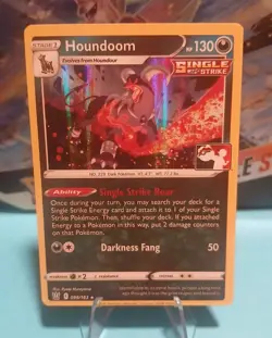 Houndoom 096/163 Prize Pack Series Pokemon Play! Mint Condition - Image 1