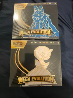 Pokemon Mega Evolution - Lucario & Gardevoir Elite Trainer Box [X2 ETB] SEALED - Image 1
