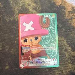 One Piece Tony Tony.Chopper Alternate Art Leader OP08-001 Two Legends - Image 2