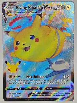 Flying Pikachu VMAX - 007/025 - Ultra Rare - Celebrations - Pokemon Card NM - Image 1