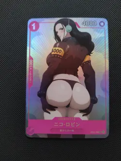 Waifu Sexy Anime Girls Cards Custom Holo - One Piece - Nico Robin #7 - Image 1