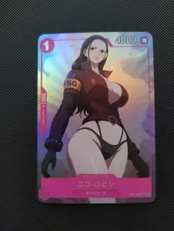 Waifu Sexy Anime Girls Cards Custom Holo - One Piece - Nico Robin #6 - Image 1