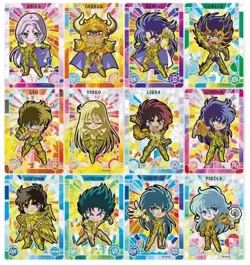 LOT 12 Cartes JAPON Kayou Officielle Saint Seiya SS QR card Full set Serie 1 NM - Image 1