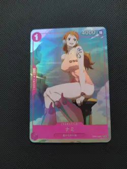 Waifu Sexy Anime Girls Cards Custom Holo - One Piece - Nami #3 - Image 1