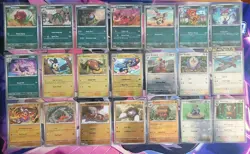 TCG Pokemon Card Lot 45 Pokeball Holos - Black Bolt & White Flare - Image 1