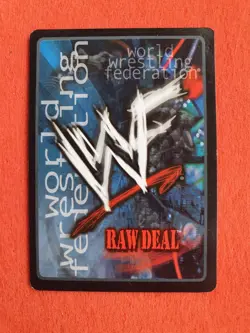 Piledriver, WWF Raw Deal Promo Card # 1/PR CCG TCG 2000, NM - Image 2