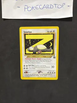 Pokemon card snorlax 49- promo-Eng-No Holo-Nm/mint! - Image 3