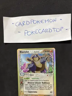 Pokemon Card Blastoise 2/100- Ex Guardiani dei Cristalli -ita-Holo-Nm! - Image 2