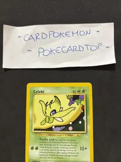 Pokemon Card Celebi 16/64-Eng-No Holo-Exc! - Image 2