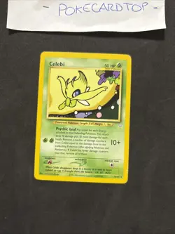 Pokemon Card Celebi 16/64-Eng-No Holo-Exc! - Image 3