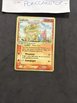 Pokemon Card Ludicolo 6/100-Ex Guardiani Dei Cristalli-Ita-Holo-Nm! - Image 3
