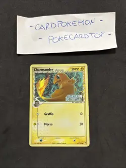 Pokemon Card Charmander 49/100- Ex GuardianideiCristalli - Ita-Holo-Stamped- Exc - Image 1