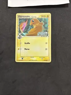 Pokemon Card Charmander 49/100- Ex GuardianideiCristalli - Ita-Holo-Stamped- Exc - Image 3