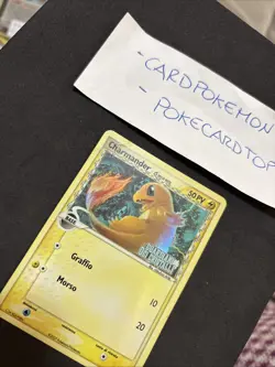 Pokemon Card Charmander 49/100- Ex GuardianideiCristalli - Ita-Holo-Stamped- Exc - Image 4