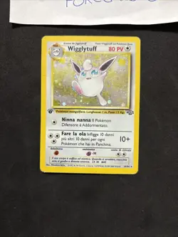 Pokemon Card Wigglytuff 16/64 1ST-Jungle - Ita-Holo-Good! - Image 3