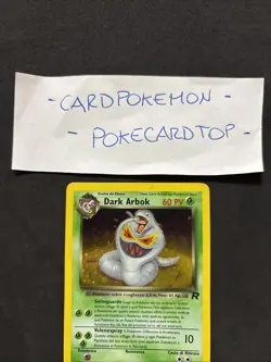 Pokemon Card Dark Arbok 2/82 -Team Rocket-Ita-Holo-nm/mint! - Image 2