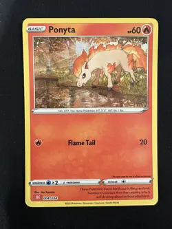 POKEMON TCG PONYTA 004/034 CLC POKEMON CARD GAME CLASSIC HOLO ENGLISH - Image 1