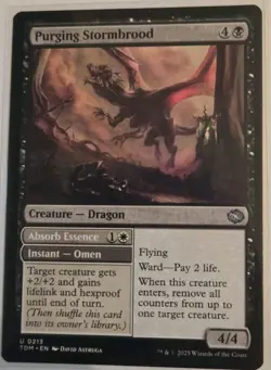 Purging Stormblood -MTG Tarkov Dragon Storm Regular - Image 1