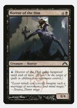 Horror of the Dim #68 Gatecrash Magic Card With Protective Sleeve - Image 1