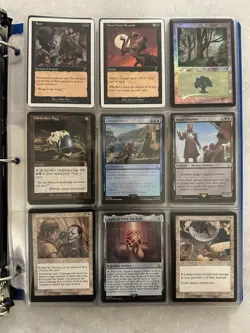 Magic The Gathering MTG Lot – 300+ Card Binder – Bulk Collection 2001 to 2012a - Image 1