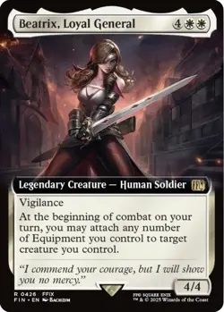 Beatrix, Loyal General (Extended Art) 426 FINAL FANTASY NM EN - Image 1