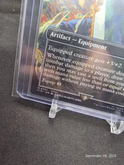 Buster Sword Artifact Equipment Borderless Final Fantasy Mythic Rare 351 NM - Image 3