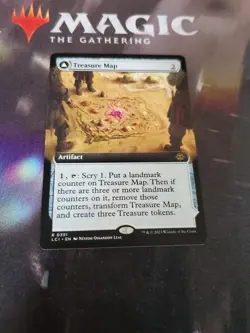 MTG. 2x Treasure Map. Extended Art. Lost Caverns Of Ixalan. Pack Fresh - Image 1