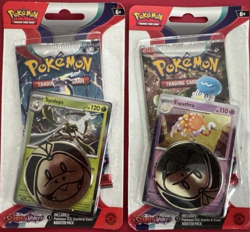 Pokemon TCG: Scarlet & Violet Spidops & Espathra Promo Booster Pack Bundle (2) - Image 1