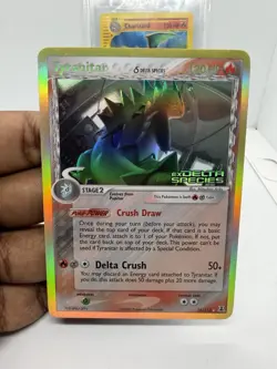 Pokemon TCG Tyranitar EX Delta Species 16/113 Reverse Holo Rare STAMP~CLEAN! NM - Image 2