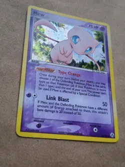 Pokemon Mew #10/92 Holo Rare - 2006 EX Legend Maker Set - HP (Damaged) Condition - Image 5