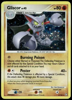 Pokemon Gliscor (5) Holo Rare Legends Awakened 5/146 HP Holo - Image 1