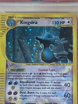 2003 Pokemon Aquapolis #148 Kingdra Holo PSA 8 NM-MT - Image 2