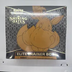 Pokemon TCG Shining Fates Elite Trainer Box ETB Sealed 820650808173 - Image 1
