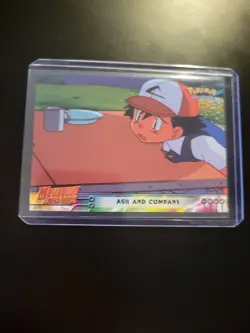 #9 Ash and Company - Mewtwo Strikes Back - Pokemon Topps Card - Image 2