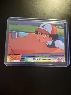 #9 Ash and Company - Mewtwo Strikes Back - Pokemon Topps Card - Image 3