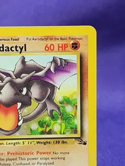 1999 Pokemon Fossil 1 Aerodactyl-1st Edition Non Holo- - Image 3