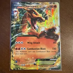 Pokemon Charizard EX Holo Ultra Rare Flashfire Card 12/106 2014 English - Image 1